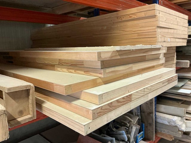 Ongelakte tubespaan schildersdeuren (35x) - afbeelding 3 van  6