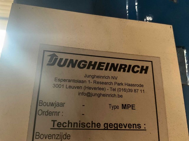 Ongeveer 33,3 lopende meter palletstelling - afbeelding 8 van  17