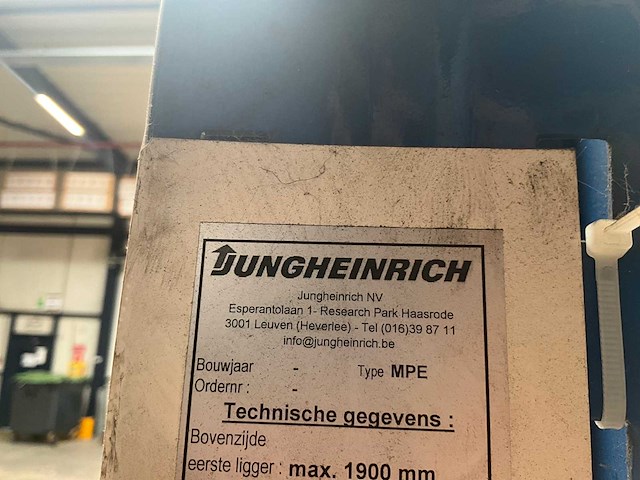 Ongeveer 37 lopende meter palletstelling - afbeelding 8 van  17