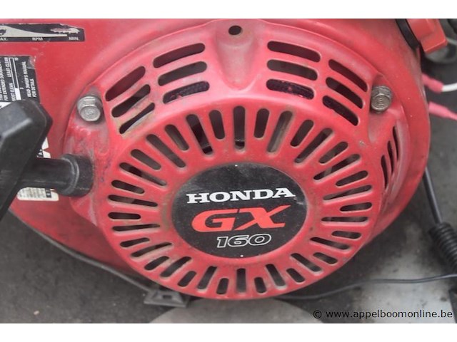 Onkruidborstel, tünnissen, wb 560 h, met honda gx 160 motor, 142.3 draaiuren, werking niet gekend - afbeelding 4 van  4