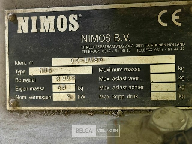 Onkruidmachine nimos - afbeelding 7 van  9