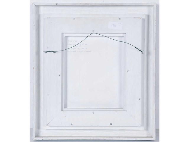 Onleesbaar (20e eeuw), gemonogrammeerd - origineel - afbeelding 4 van  4