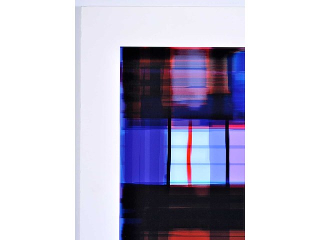 Onleesbaar gesigneerd - raamlicht - zeefdruk - afbeelding 5 van  6