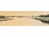 Onleesbaar getekend - kleurenets - épreuve d'artiste
