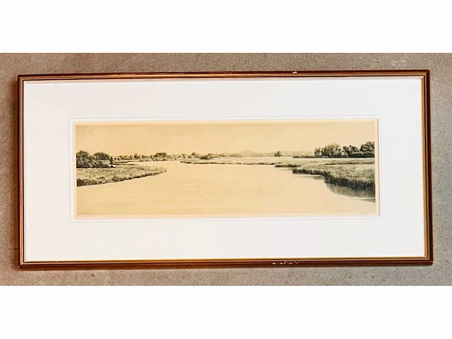 Onleesbaar getekend - kleurenets - épreuve d'artiste - afbeelding 3 van  9