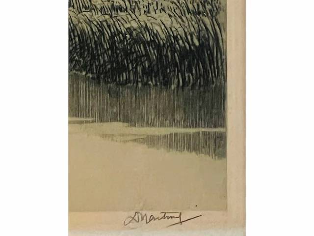Onleesbaar getekend - kleurenets - épreuve d'artiste - afbeelding 8 van  9