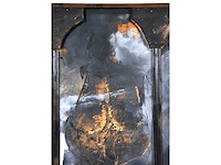 Onleesbaar signatuur - 3 gratiën - gemengde techniek - 126x141 cm - afbeelding 10 van  14