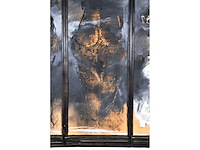 Onleesbaar signatuur - 3 gratiën - gemengde techniek - 126x141 cm - afbeelding 14 van  14