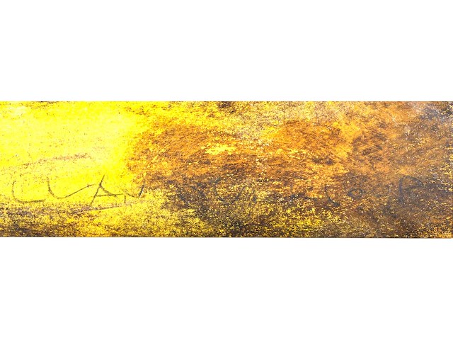 Onleesbaar signatuur - gemengde techniek - acryl op papier - afbeelding 3 van  7