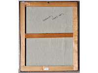 Onleesbaar signatuur - paris - mixed media op doek - 50x60 cm - 1982 - afbeelding 10 van  11