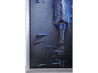 Onleesbaar signatuur - paris - mixed media op doek - 50x60 cm - 1982 - afbeelding 3 van  11