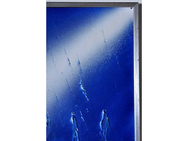 Onleesbaar signatuur - paris - mixed media op doek - 50x60 cm - 1982 - afbeelding 6 van  11