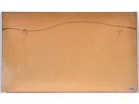 Onleesbaar signatuur - stadszicht - gemengde techniek - afbeelding 8 van  8