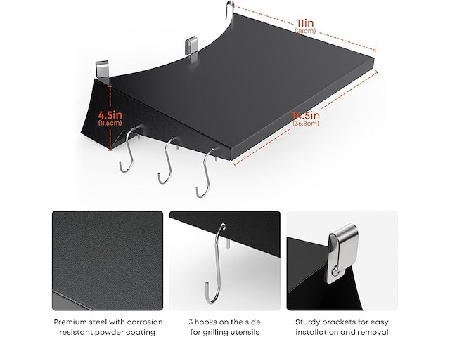 Onlyfire barbecue bijzettafel - afbeelding 4 van  4