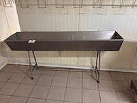 Ontluchtend roestvrijstalen tray