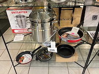 Ontsapper elo + 4 stuks braadpan - afbeelding 1 van  7