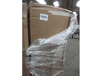 Ontspan een 3-zitter bank in zwarte imitatie - afbeelding 5 van  5