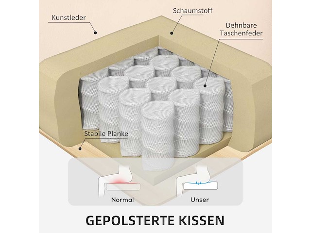 Ontspan fauteuil met poef, 360° draaibare tv-fauteuil - afbeelding 3 van  14