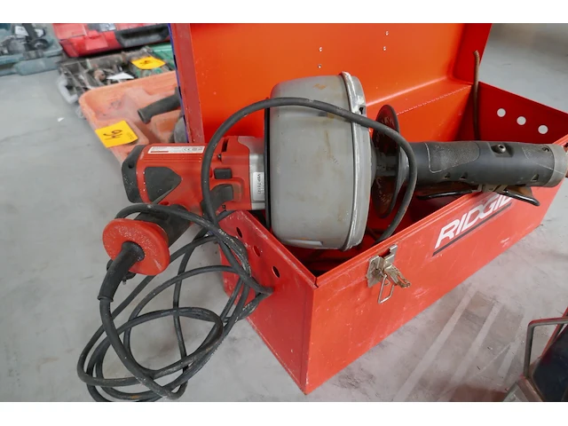 Ontstoppingsapparaat met koffer ridgid - afbeelding 4 van  4