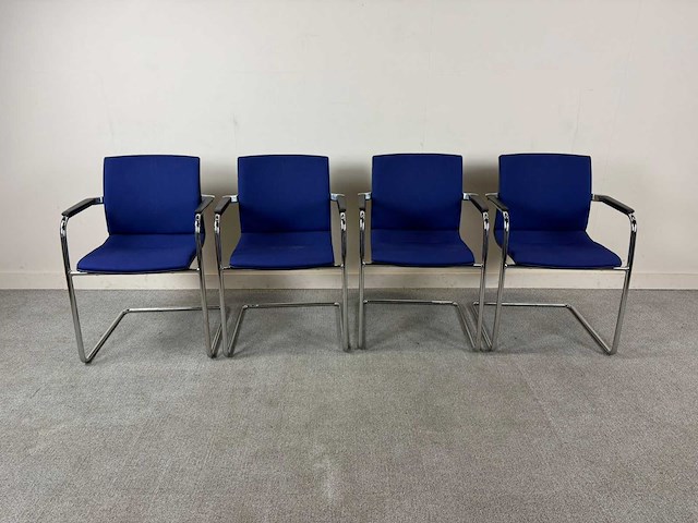 Ontvangststoel - waiting room chair (4x) - afbeelding 1 van  4