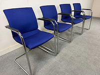Ontvangststoel - waiting room chair (4x) - afbeelding 3 van  4