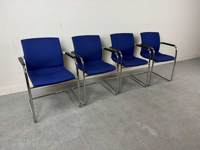 Ontvangststoel - waiting room chair (4x) - afbeelding 4 van  4