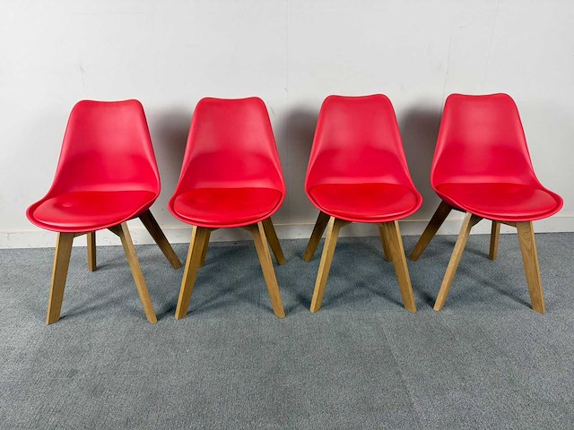 Ontvangststoel - waiting room chair (4x) - afbeelding 1 van  4