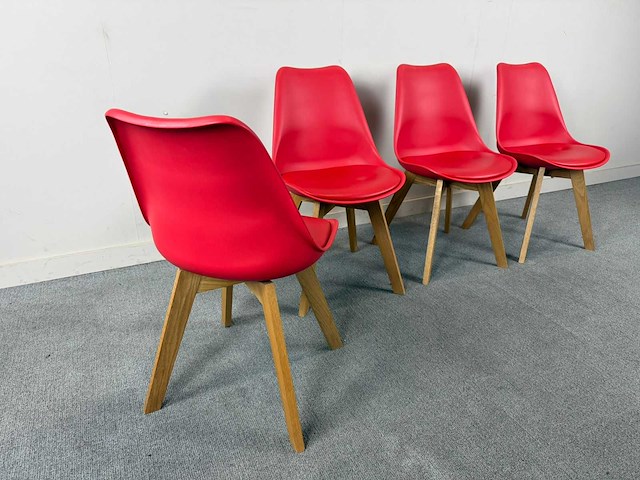 Ontvangststoel - waiting room chair (4x) - afbeelding 2 van  4