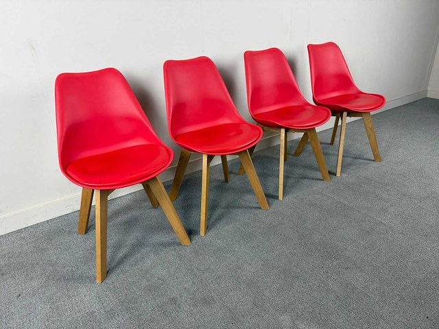 Ontvangststoel - waiting room chair (4x) - afbeelding 4 van  4