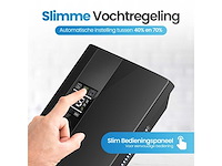 Ontvochtiger & luchtreiniger 2-in-1 – stil & energiezuinig (90w) – 2000ml watertank, uv-lamp, hygrometer & afstandsbediening – voor badkamer, slaapkamer & keuken - afbeelding 5 van  6