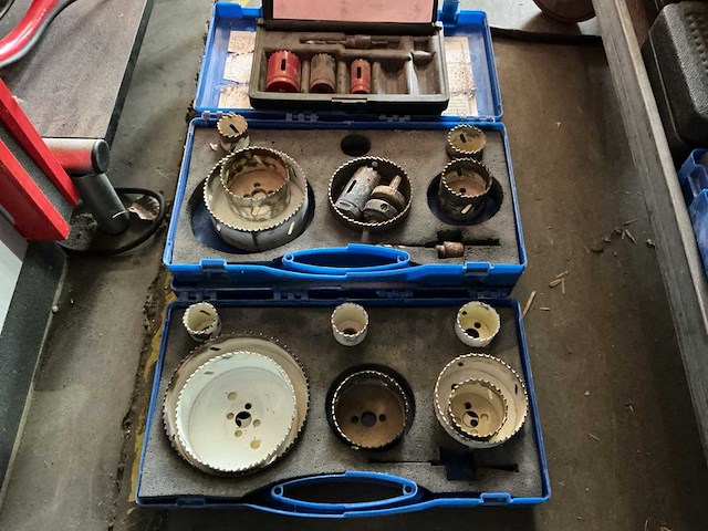 Onvolledige sets klokboren (4x) - afbeelding 1 van  1