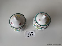 Oosterse dekselpotten. 2 stuks - afbeelding 3 van  3