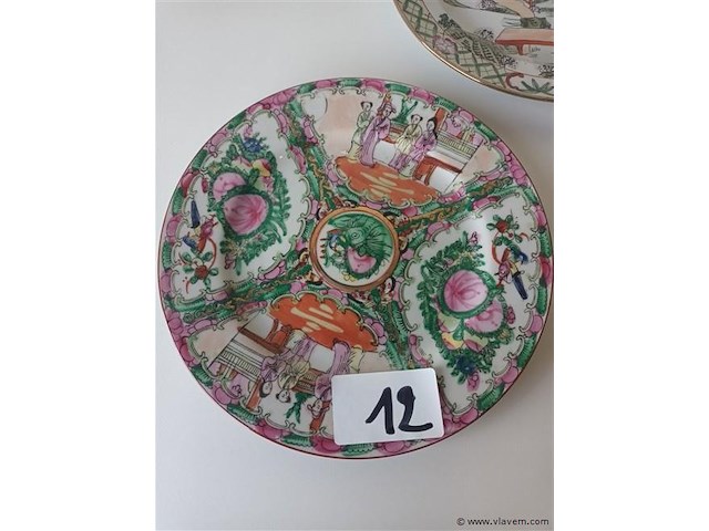 Oosterse sierborden. 3 stuks - afbeelding 4 van  7