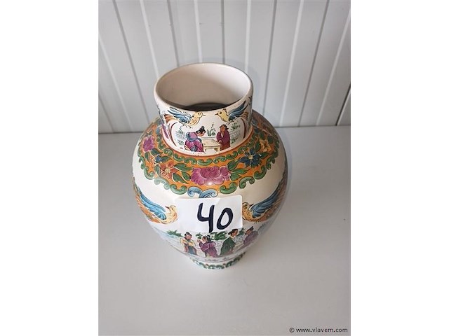 Oosterse vaas - afbeelding 2 van  4