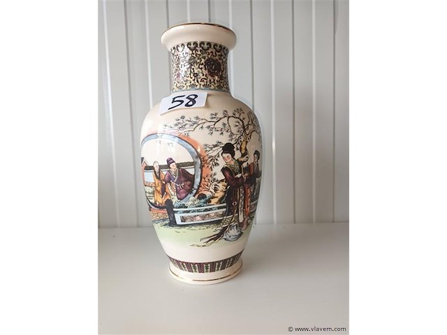 Oosterse vaas - afbeelding 3 van  4