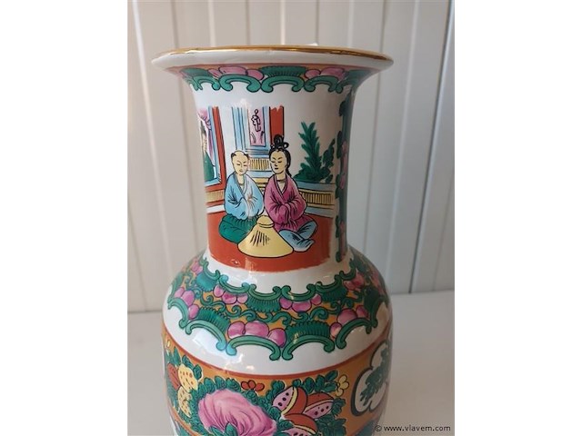 Oosterse vaas - afbeelding 3 van  4