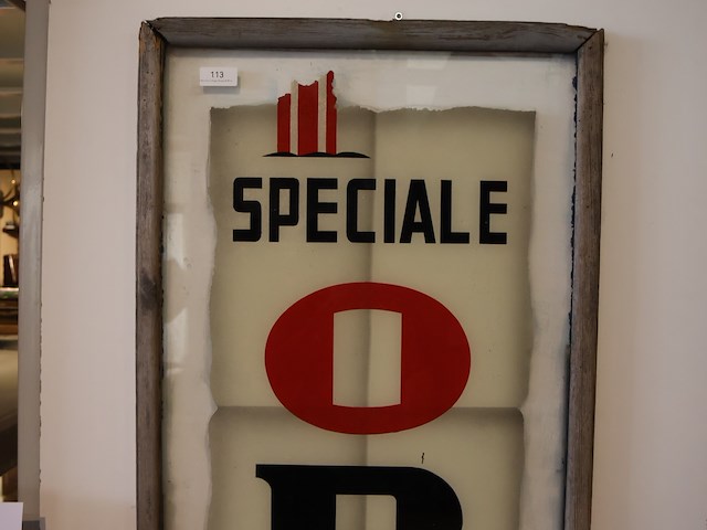 Op-ale glazen vintage reclame - afbeelding 2 van  8