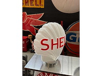 Opaline glazen schelpbol 44 cm - overige woonaccessoires - afbeelding 2 van  7