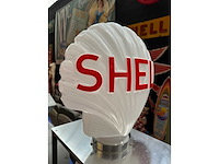 Opaline glazen schelpbol 44 cm - overige woonaccessoires - afbeelding 5 van  7