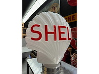 Opaline glazen schelpbol 44 cm - overige woonaccessoires - afbeelding 6 van  7