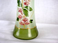 Opaline vaas handgeschilderd - afbeelding 2 van  4