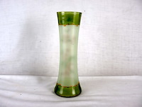 Opaline vaas handgeschilderd - afbeelding 4 van  4