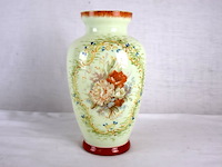 Opaline vaas handgeschilderd - afbeelding 1 van  7