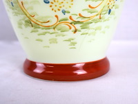 Opaline vaas handgeschilderd - afbeelding 4 van  7