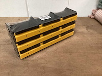 Opbergbakjes voor wandmontage, 9 delig (40x) - afbeelding 2 van  2