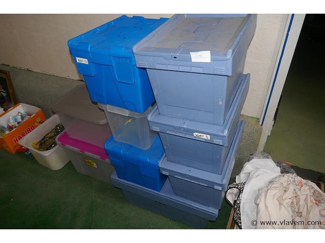 Opbergbakken in plastiek - afbeelding 1 van  1