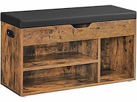 Opbergbank met demping, schoenbank