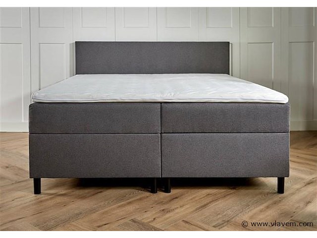Opbergboxspring serie bologna, afmeting 180 x 200, antraciet - afbeelding 7 van  8