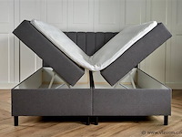 Opbergboxspring serie lausanne, afmeting 180 x 200, antraciet - afbeelding 1 van  9