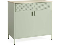 Opbergkast, dressoir, metalen, dubbele deur, magnetische sluiting - afbeelding 1 van  5